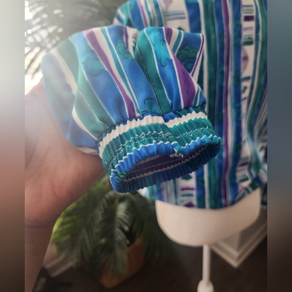 Vtg unisex colorblocking teddi windbreaker - Picture 5 of 8